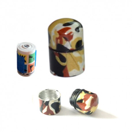 Nano Cache aimantée Camouflage - Brown