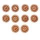 Milestone Wooden Nickel SWAG Coins Set - Lot de 5