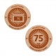 Milestone Wooden Nickel SWAG Coins Set - Lot de 5
