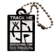 Travel Logo Geocaching - Noir