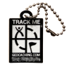 Travel Logo Geocaching - Noir
