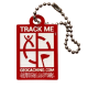Travel Logo Geocaching - Rouge