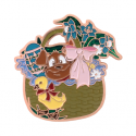 Easter Basket Geocoin - Matte Copper (Limited Edition)