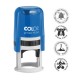 Tampon rond 24mm - Colop Printer R24 Bleu