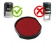 (Nouveau Modèle) Encrier - Recharge pour Colop Printer R24 - Rouge