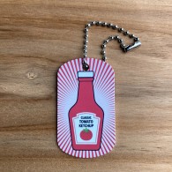 Tomato Ketchup Travel Tag
