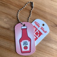 Tomato Ketchup Travel Tag