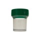 Micro Bouchon vissant 30ml - Couvercle vert