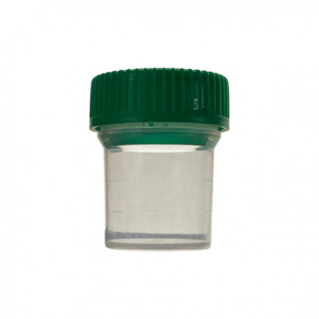 Micro Bouchon vissant 30ml - Couvercle vert
