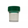Micro Bouchon vissant 30ml - Couvercle vert