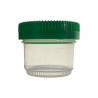 Micro Bouchon vissant 50ml Ø4,5 x 4 cm - Couvercle vert