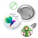 Badge personnalisé 56mm