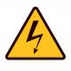 Cache magnétique "Danger électrique"