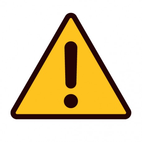 Cache magnétique "Danger"