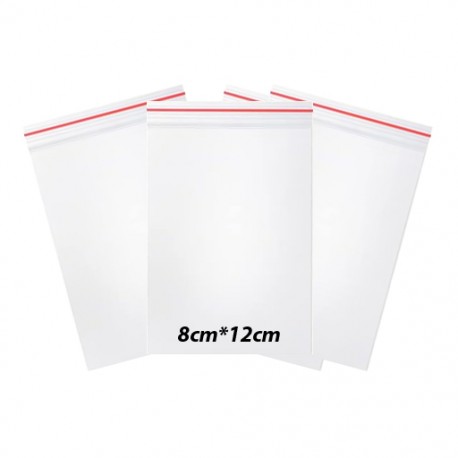 Sachets Zip x10 - 8x12cm