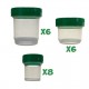 Pack - Micro Bouchons vissants x20