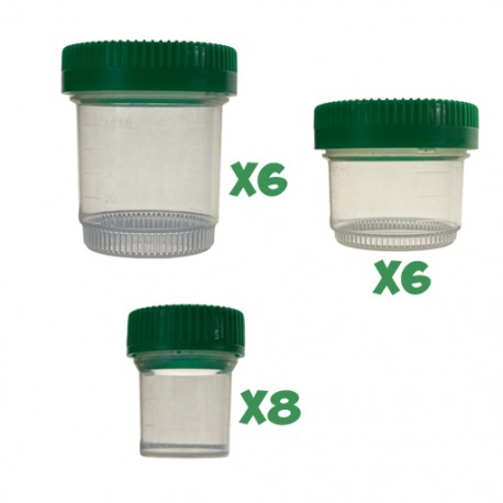 Pack - Micro Bouchons vissants x20