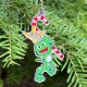Signal the Frog® Candy Cane Travel Tag