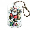 Papa Noël Travel Tag