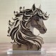 2026 Year of the Fire Horse Wooden Geocoin XL - Édition Limitée