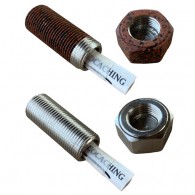 Cache Boulon Magnétique - Lot de 2 (Argent + Rouille)