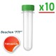 Pet Tube FTF 12cm - Lot de 10