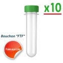 Pet Tube FTF 12cm - Lot de 10