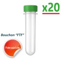 Pet Tube FTF 12cm - Lot de 20