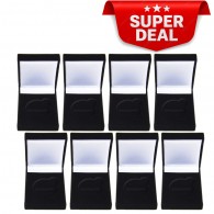 Ecrin Velours pour Geocoin standard - Lot de 8