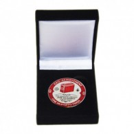 Ecrin Velours pour Geocoin standard - Lot de 8