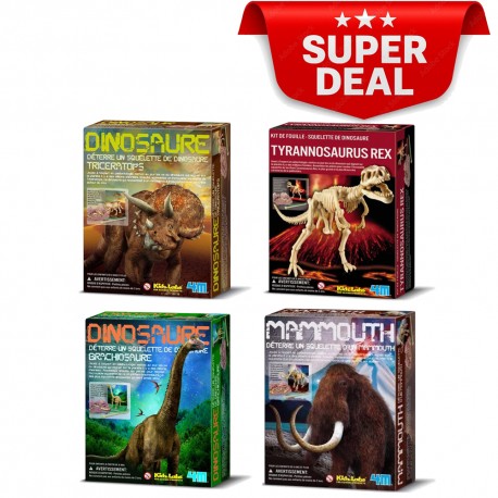 Kits de fouille 4M - Lot de 4