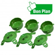 GeoBox Forest ronde 120ml - Lot de 3