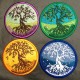 Patchs Geocaching Quatre Saisons - Lot de 4