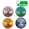 Patchs Geocaching Quatre Saisons - Lot de 4
