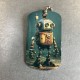 Steampunk Travel Tag - The Robot