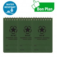 Carnet Étanche All Weather - Lot de 3