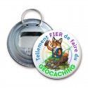 Décapsuleur Porte-Clés - Tellement fier de faire du Geocaching