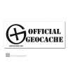 Sticker transparent Official Geocache