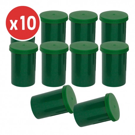 Film canister x10 - Vert