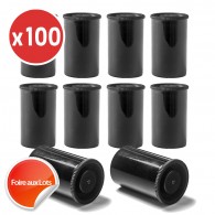 Mega Pack "film canister" hermétique x100 - Noir