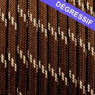 Paracord réflective - Marron