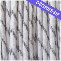 Paracord réflective - Blanc