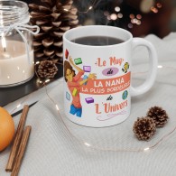 Mug "la nana la plus bordélique de l'univers"