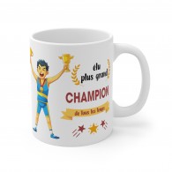 Mug "élu plus grand champion de tous les temps"