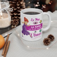 Mug "la nana la plus classe de l'univers"