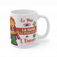 Mug "la nana la plus futée de l'univers"