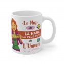 Mug "la nana la plus futée de l'univers"