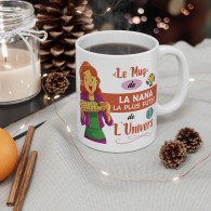 Mug "la nana la plus futée de l'univers"