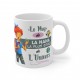 Mug "la nana la plus stylée de l'univers"