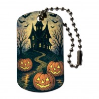 Travel Tag Halloween - Haunted House